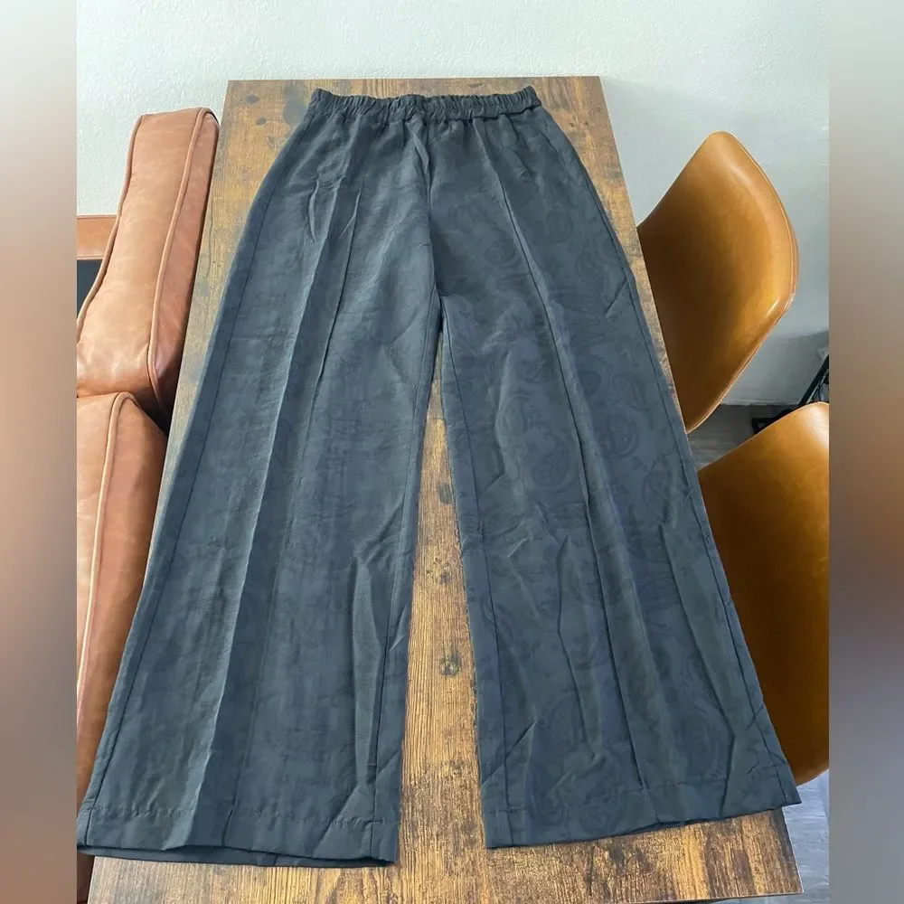 Sold on D🎉Zara wide leg zara paperbag waist pants - Picture 2 of 11